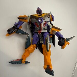 Transformers Energon Combat Class Sharkticon Action Figure Vehicle